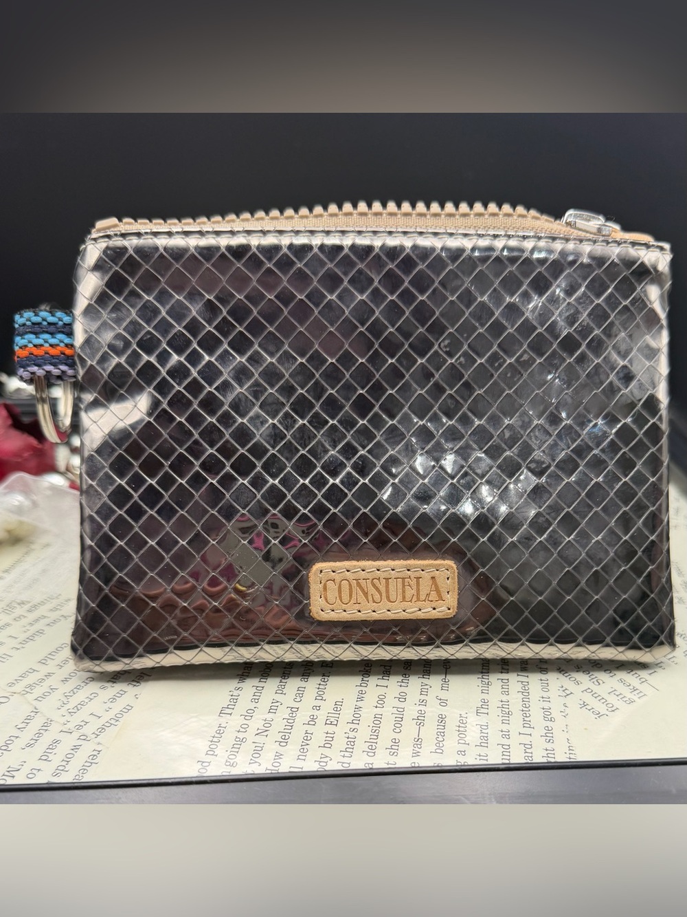Consuela Kyle Silver Tone Coin / CC Wallet